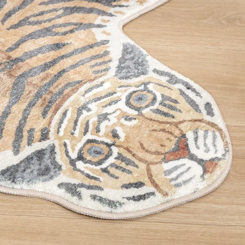 Waschbarer Kinderteppich - Wild Tiger