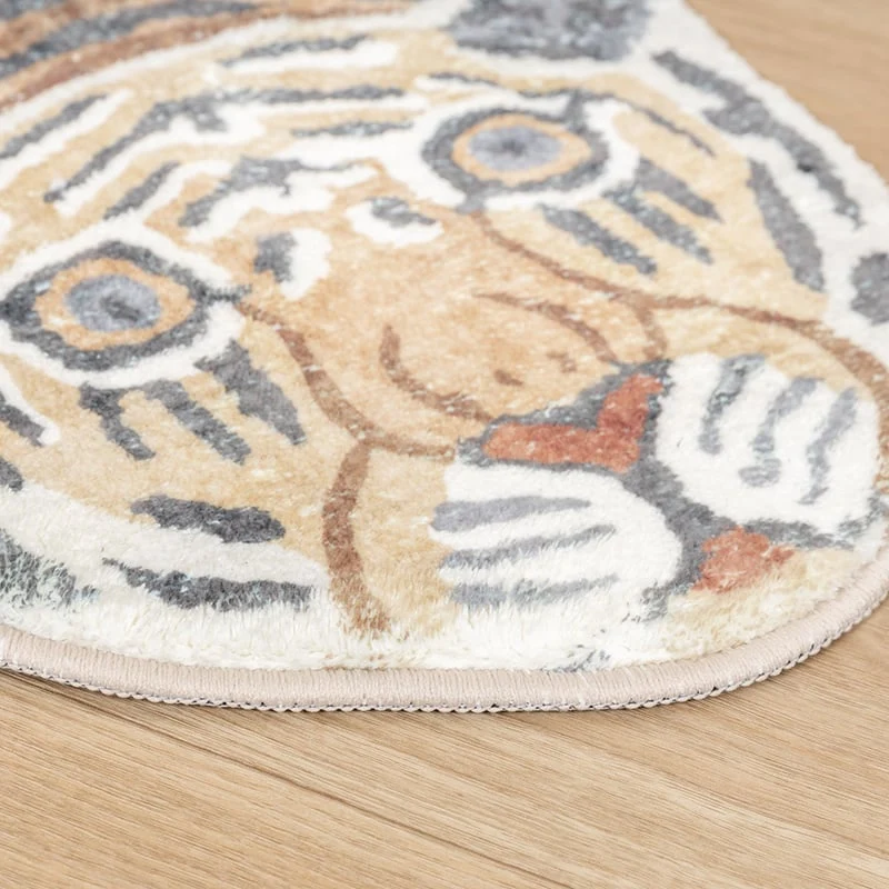 Waschbarer Kinderteppich - Wild Tiger
