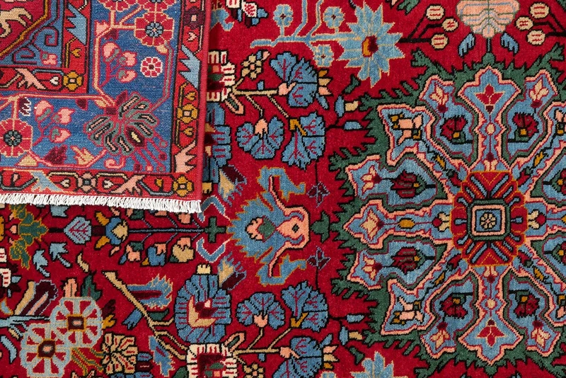 Nahavand · Handgeknüpft – Rot, 240x156 cm