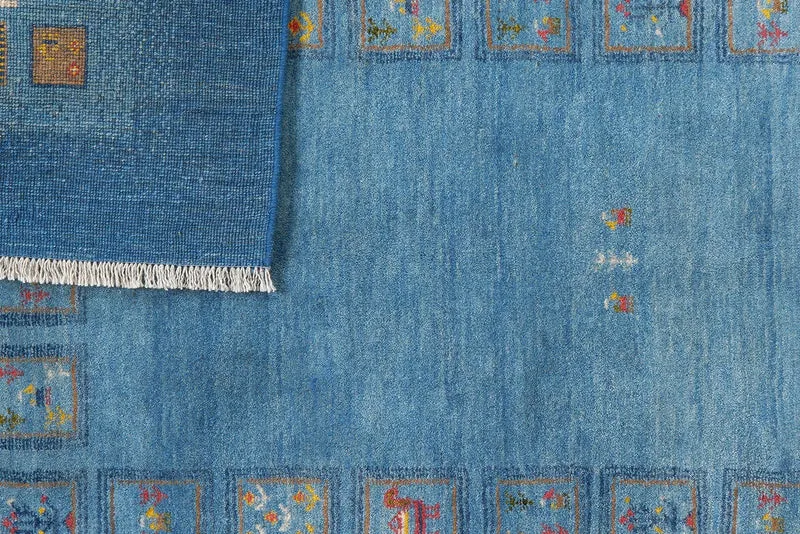 Rizbaf · Handgeknüpft – Blau, 247x169 cm