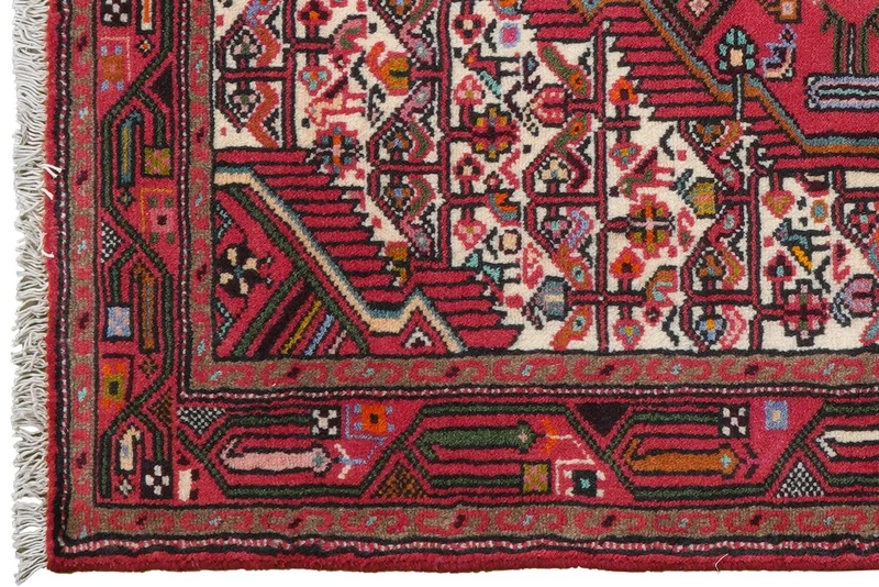 Assadabad · Handgeknüpft – Beige, 121x86 cm
