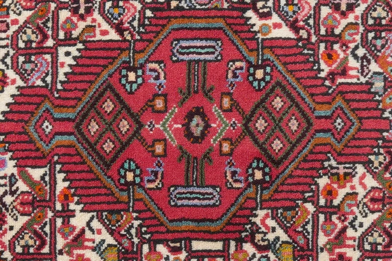 Assadabad · Handgeknüpft – Beige, 121x86 cm