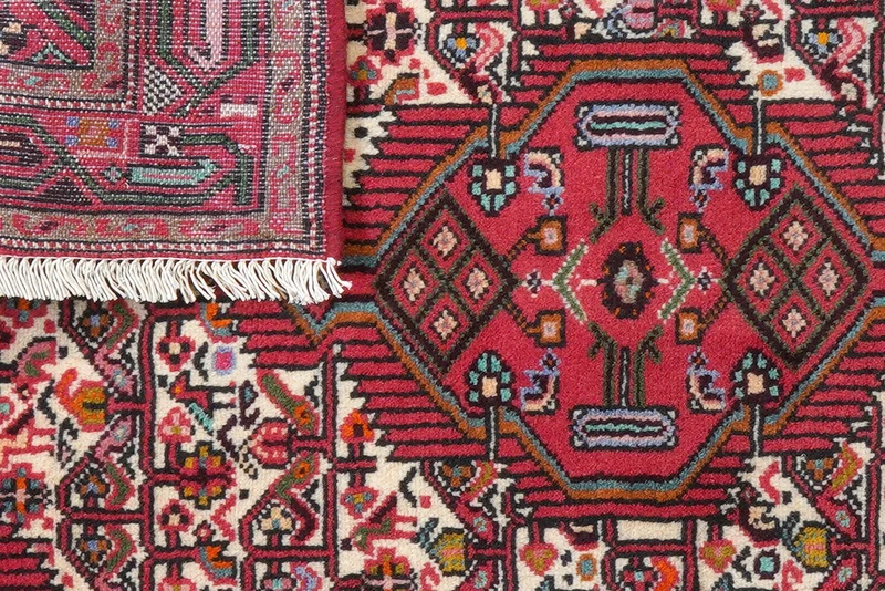 Assadabad · Handgeknüpft – Beige, 121x86 cm