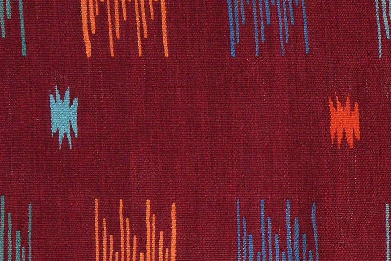 Kelim Gashgai · Handgewebt – Bunt, 201x61 cm