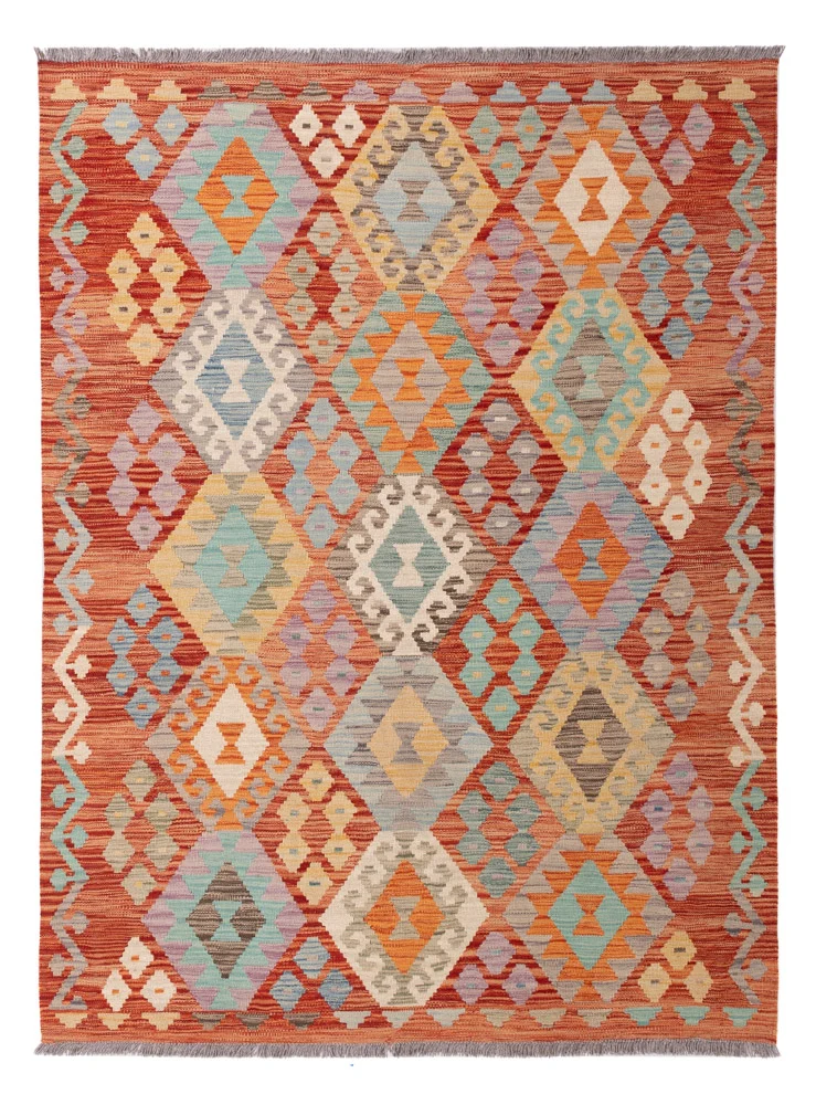 Kelim Maimene Teppich 152x202cm - bunt