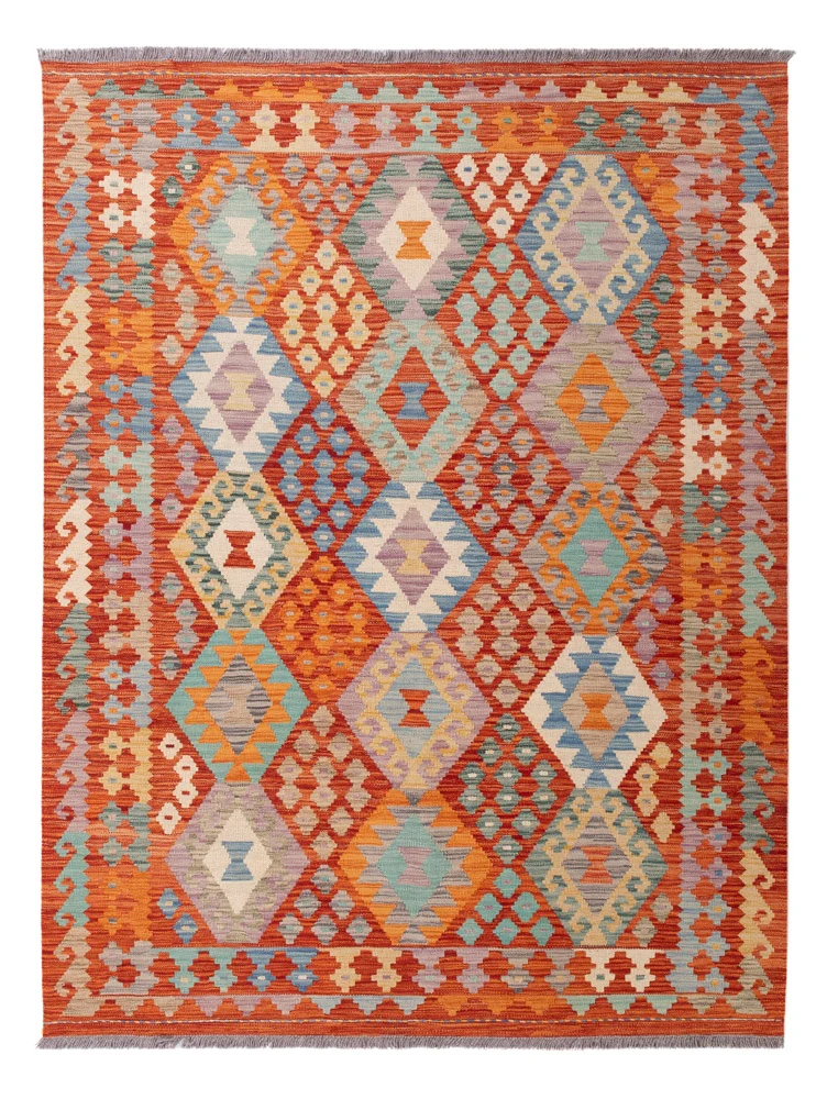 Kelim Maimene Teppich 154x200cm - bunt