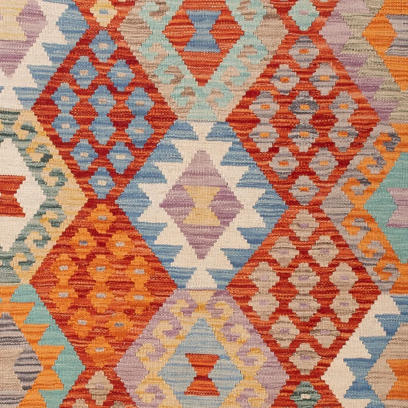 Kelim Maimene Teppich 154x200cm - bunt