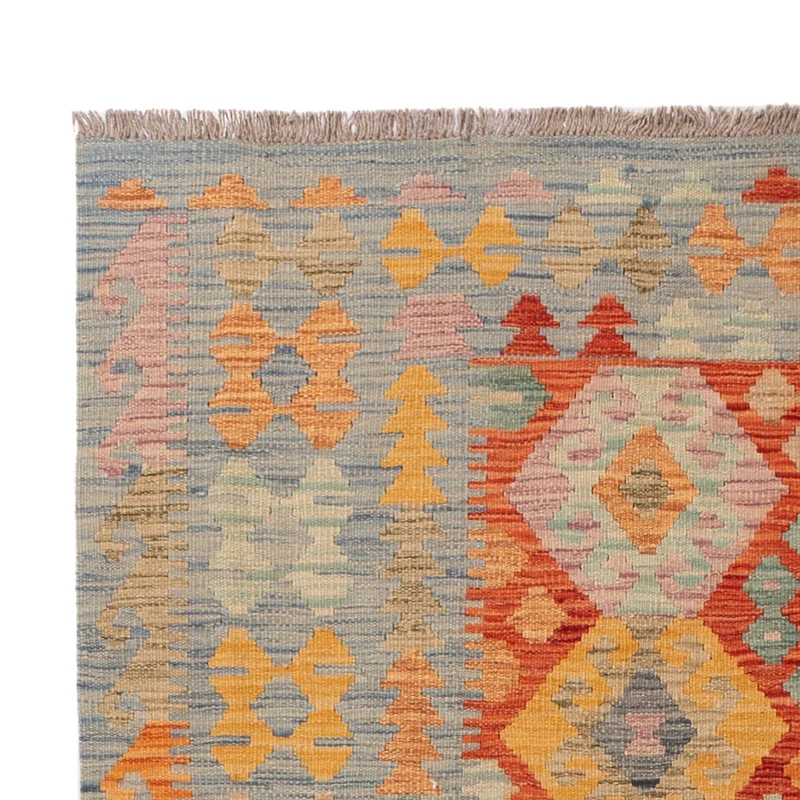 Kelim Maimene Teppich 145x206cm - bunt