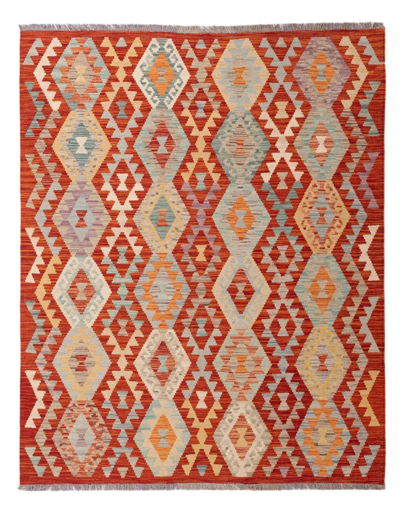 Kelim Maimene Teppich 153x194cm - bunt