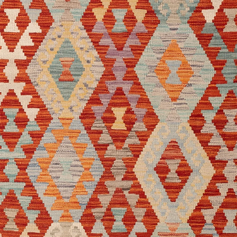 Kelim Maimene Teppich 153x194cm - bunt