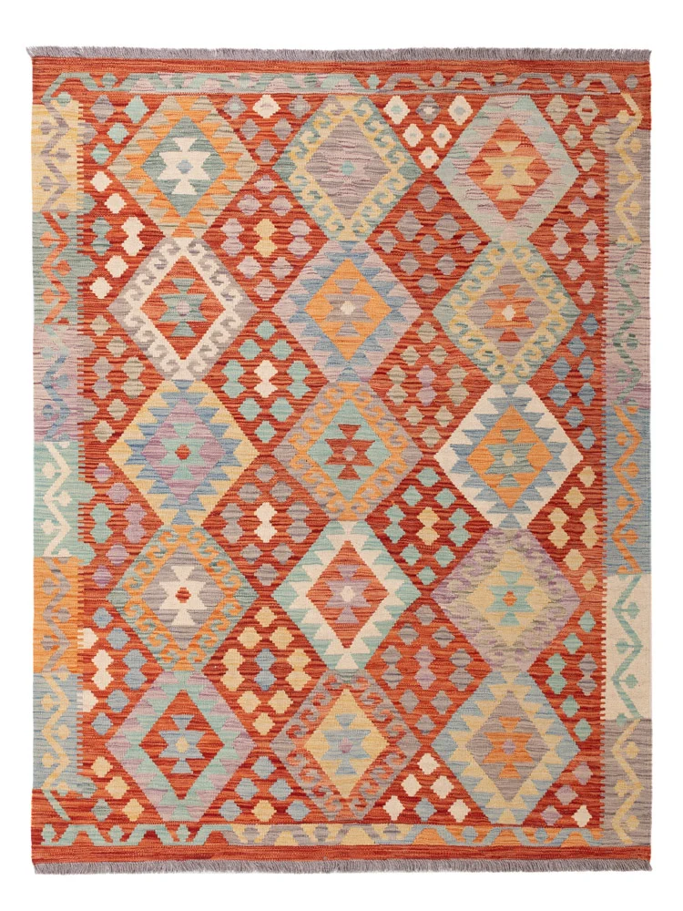 Kelim Maimene Teppich 148x198cm - bunt