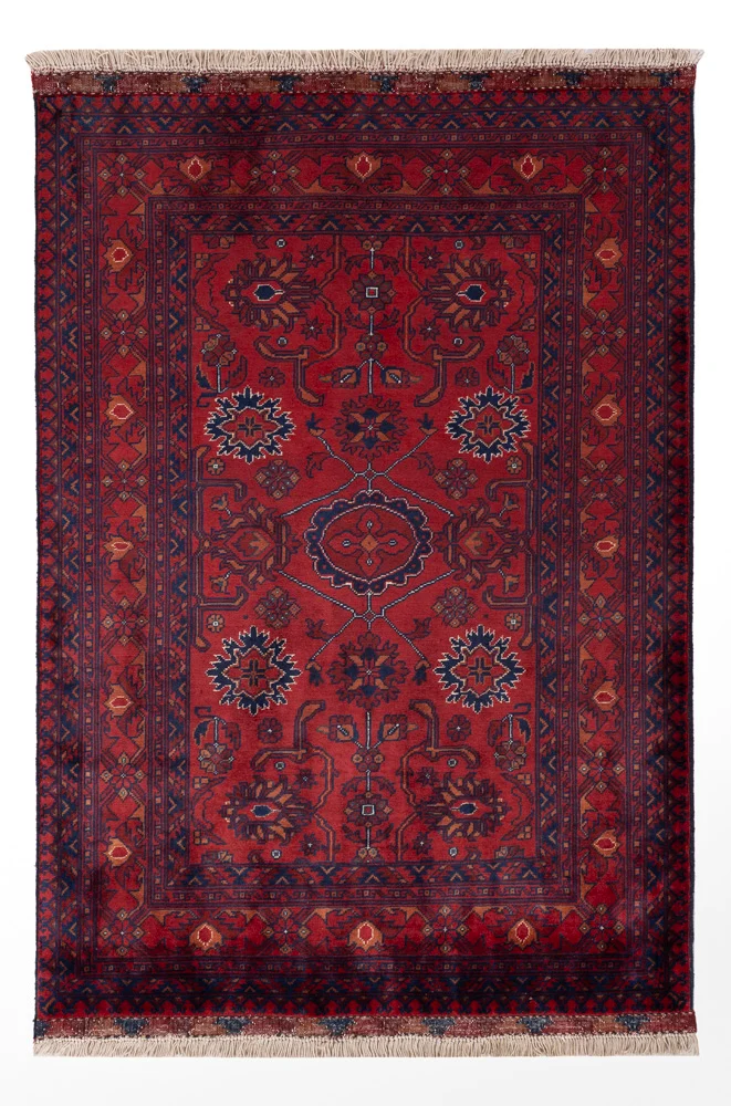 Khal Mohammadi Teppich 101x149cm - Orientteppich - rot