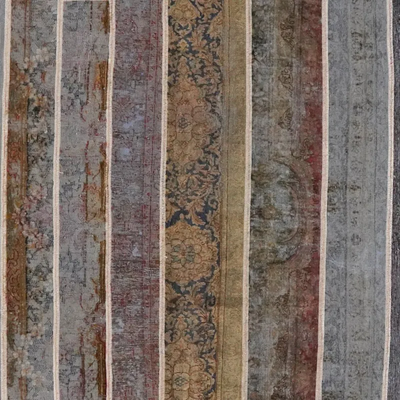 Vintage · Handgeknüpft – Blau, 280x220 cm
