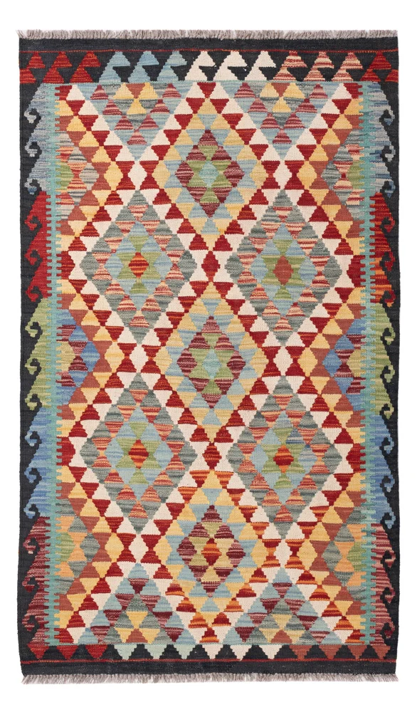 Kelim Maimene Teppich 99x164cm - bunt