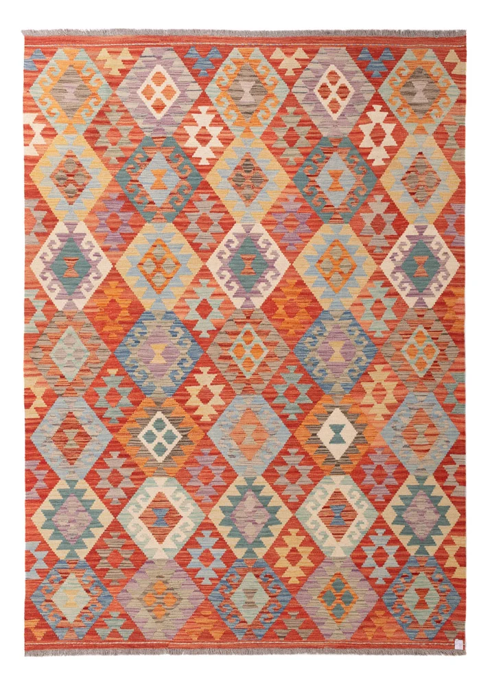 Kelim Maimene Teppich 174x237cm - bunt
