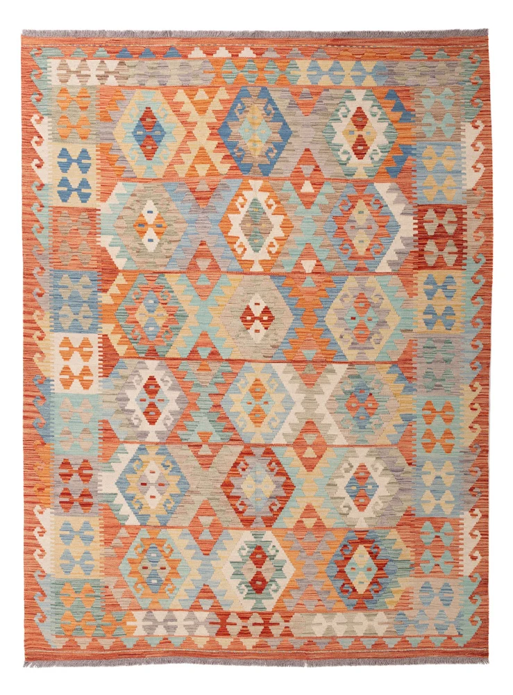 Kelim Maimene Teppich 175x240cm - bunt