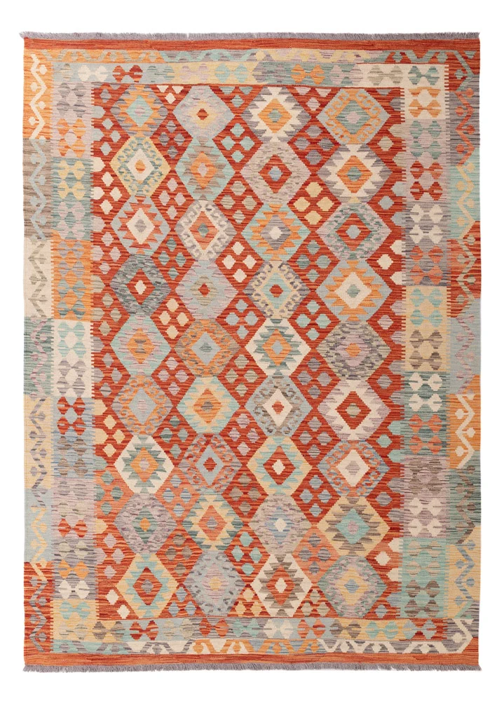 Kelim Maimene Teppich 173x238cm - bunt