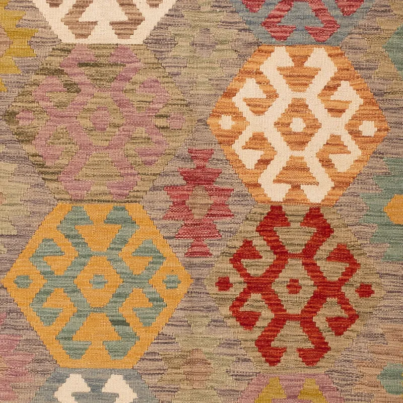Kelim Maimene Teppich 168x243cm - bunt