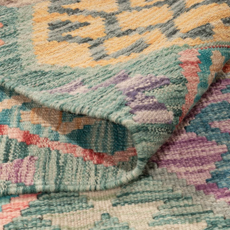 Kelim Maimene Teppich 179x252cm - bunt