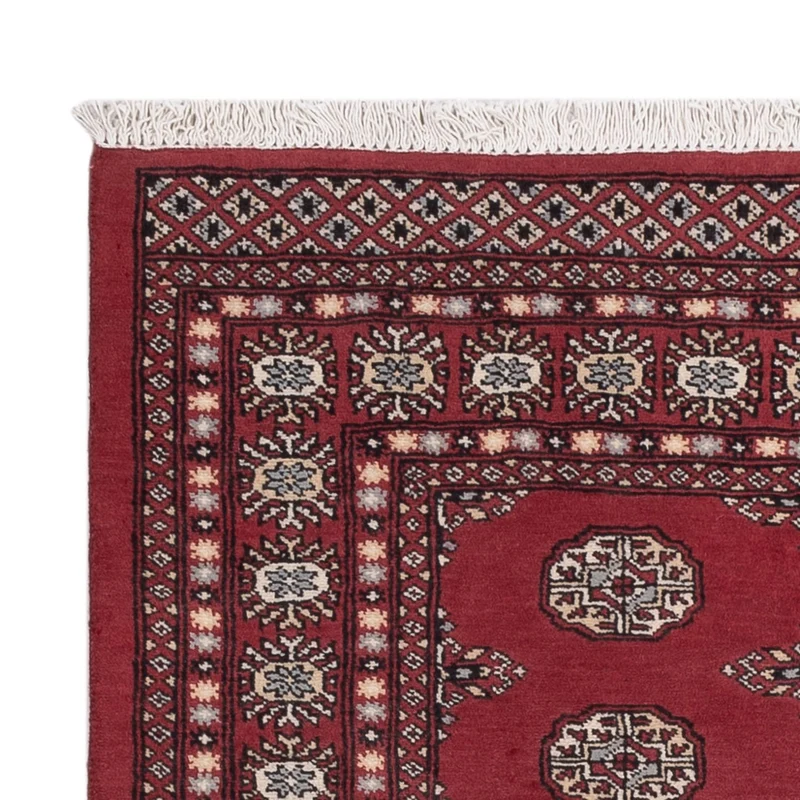 Pakistan Teppich 124x183cm - Orientteppich - rot