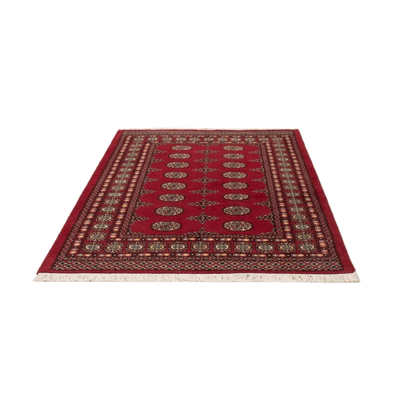 Pakistan Teppich 124x183cm - Orientteppich - rot