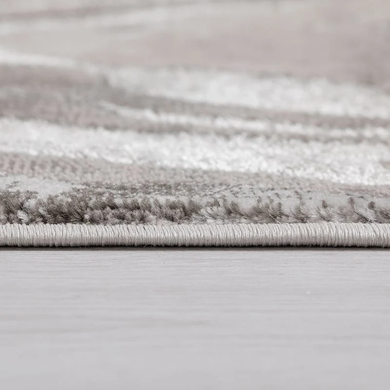 Marmor Teppich - Erio Marbled Grau