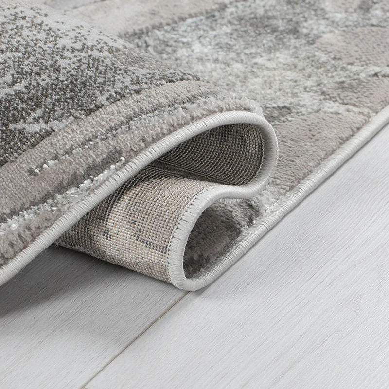 Marmor Teppich - Erio Marbled Grau