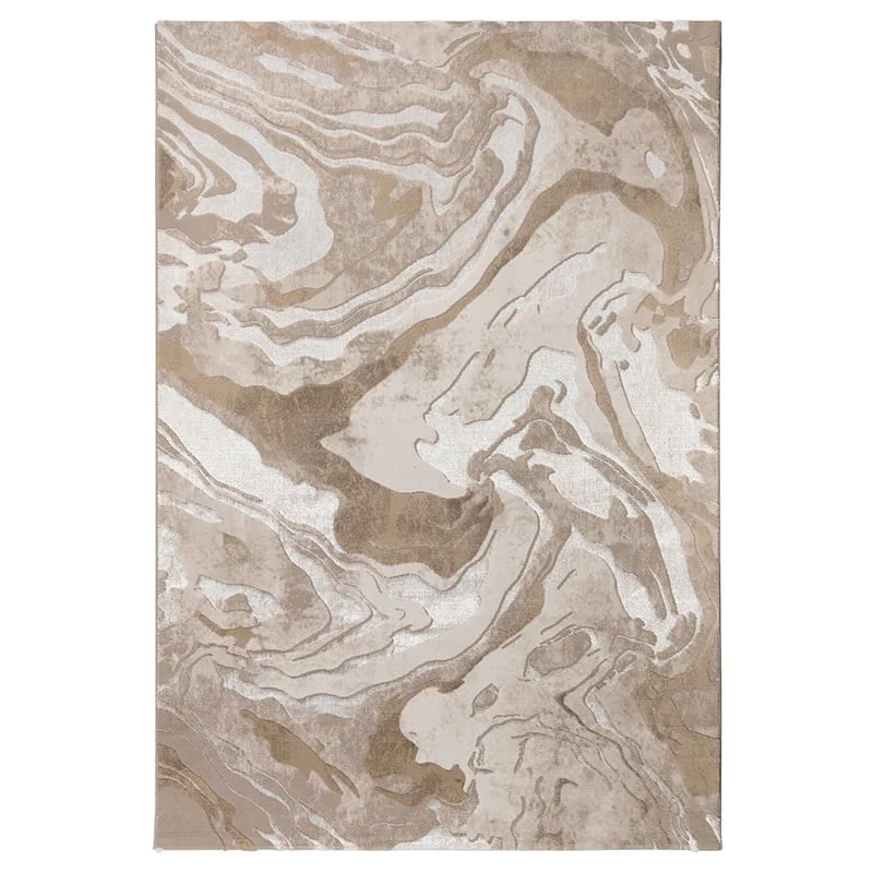Marmor Teppich - Erio Marbled Beige
