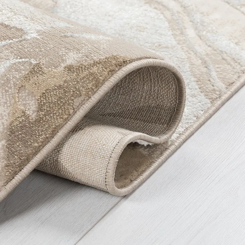 Marmor Teppich - Erio Marbled Beige