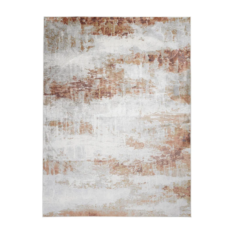 Designer Teppich - Marnix Grunge Creme Terrakotta