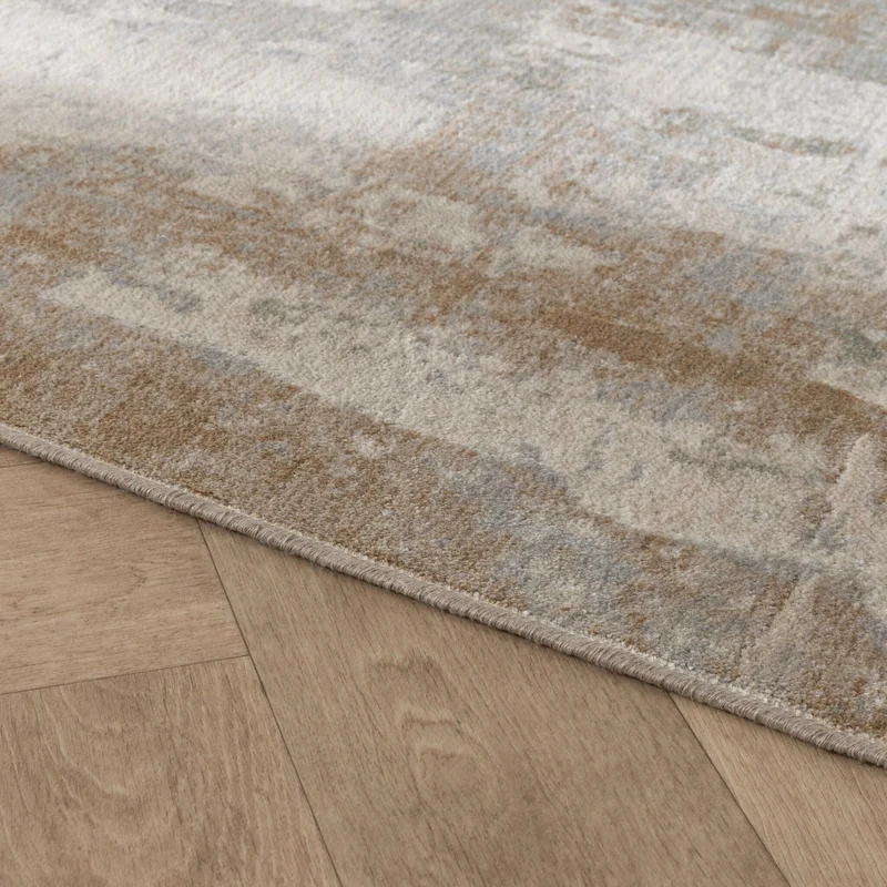 Designer Teppich - Marnix Grunge Creme Taupe