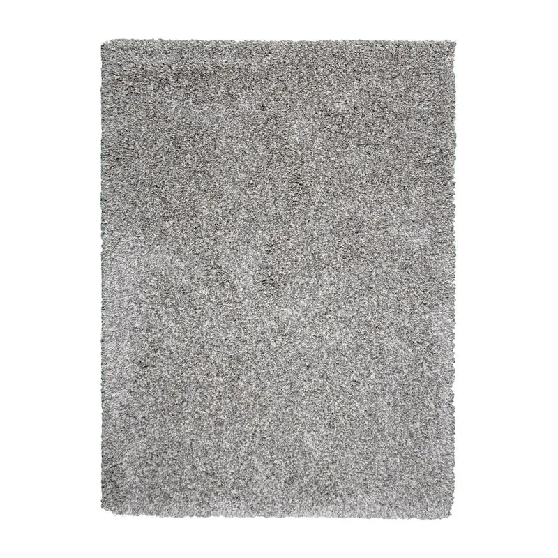 Hochflor Wohnzimmer Teppich - Yves Hellgrau