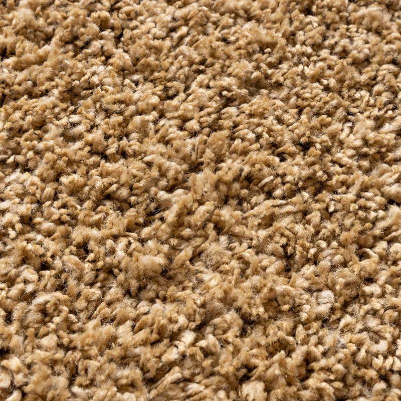 Hochflor Wohnzimmer Teppich - Yves Gold