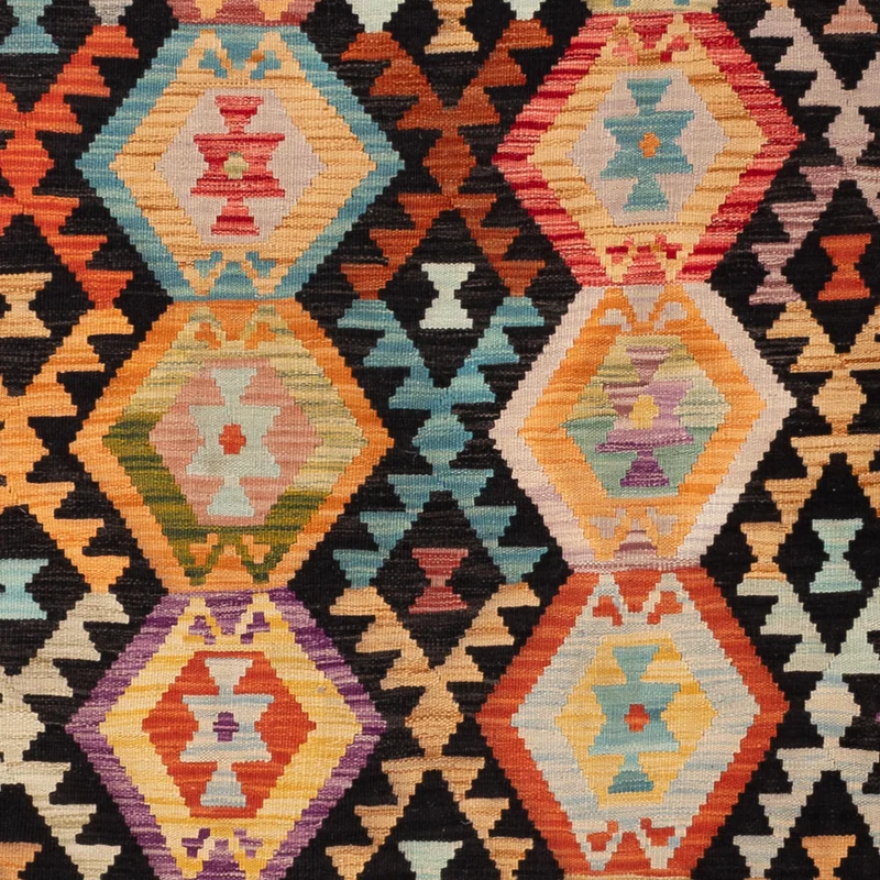Kelim Maimene Teppich 180x244cm - bunt
