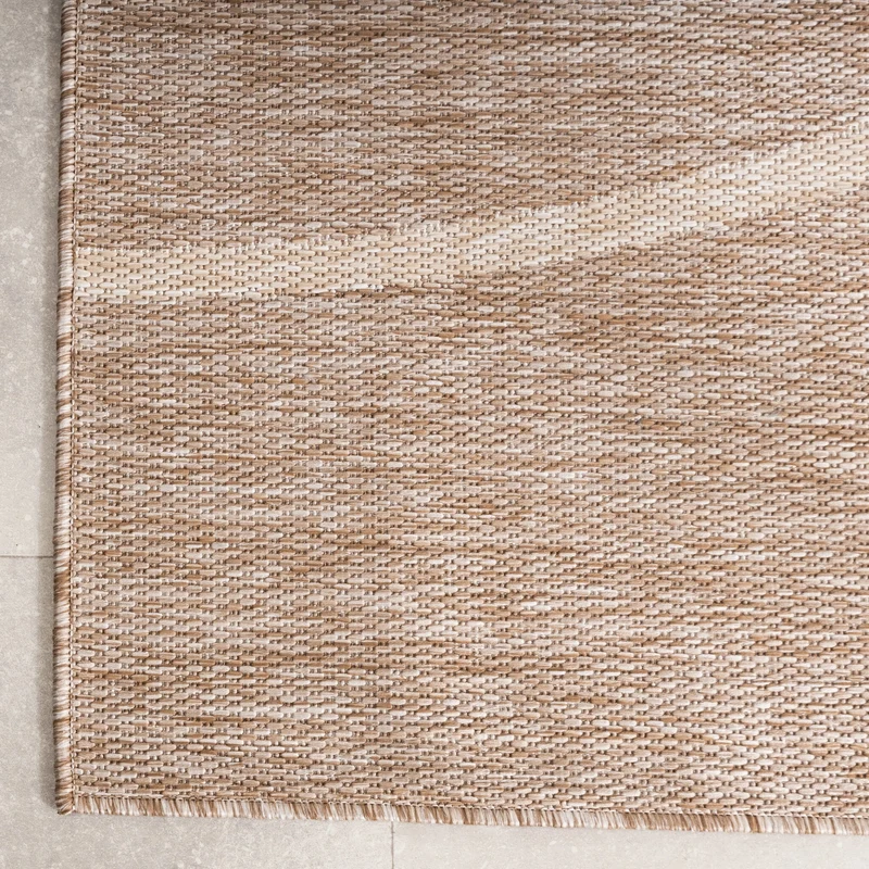 In- & Outdoor Teppich - Sierra Curves Beige Creme