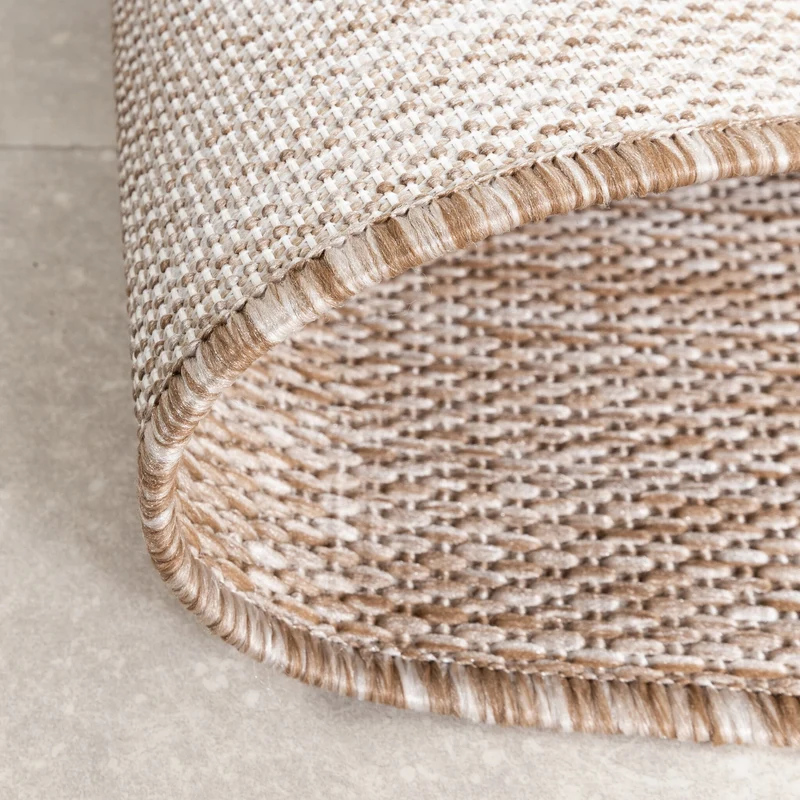 In- & Outdoor Teppich - Sierra Curves Beige Creme