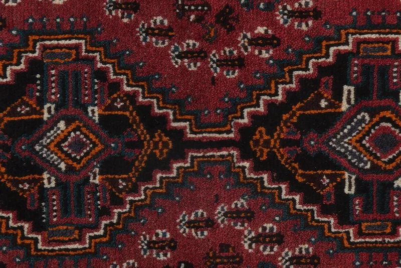 Shiraz · Handgeknüpft – Rot, 127x84 cm
