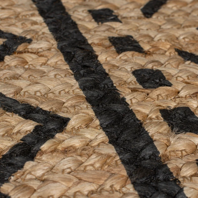Jute Läufer - Lucio Geo Beige