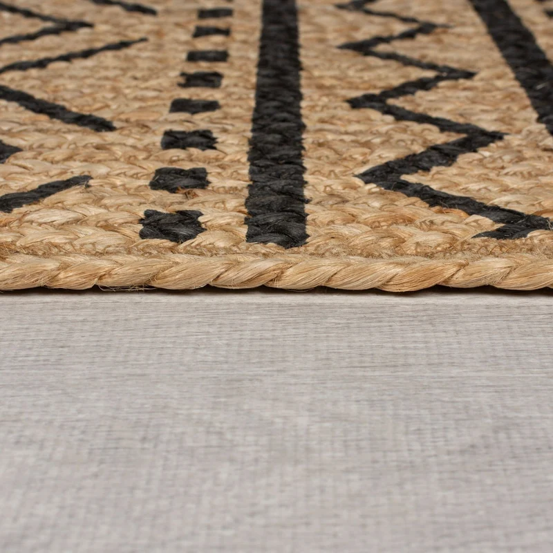 Jute Läufer - Lucio Geo Beige