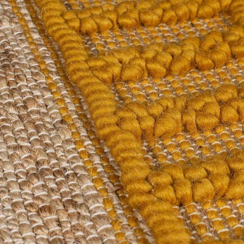 Jute Läufer - Jubio Medina Bunt