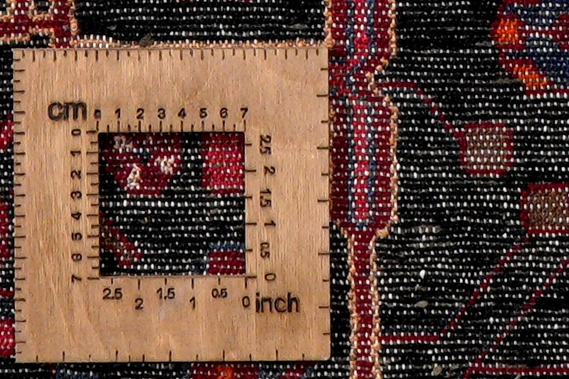 Nahavand · Handgeknüpft – Schwarz, 252x145 cm