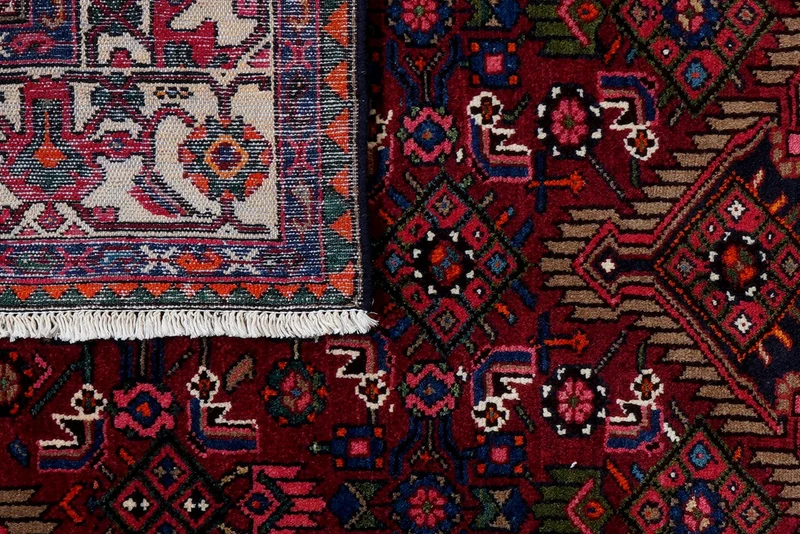 Assadabad · Handgeknüpft – Rot, 240x139 cm