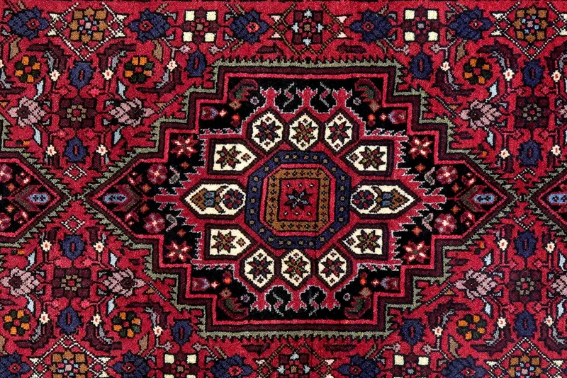 Goltuk · Handgeknüpft – Rot, 301x81 cm