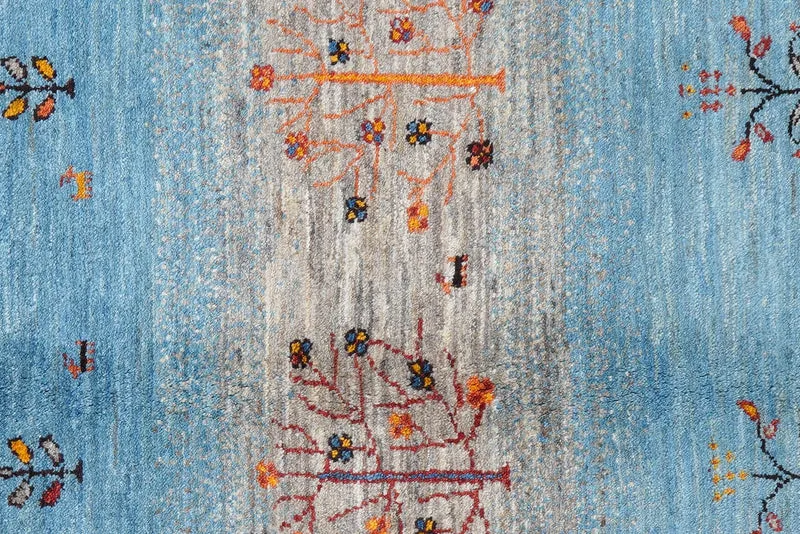 Rizbaf · Handgeknüpft – Blau, 207x156 cm