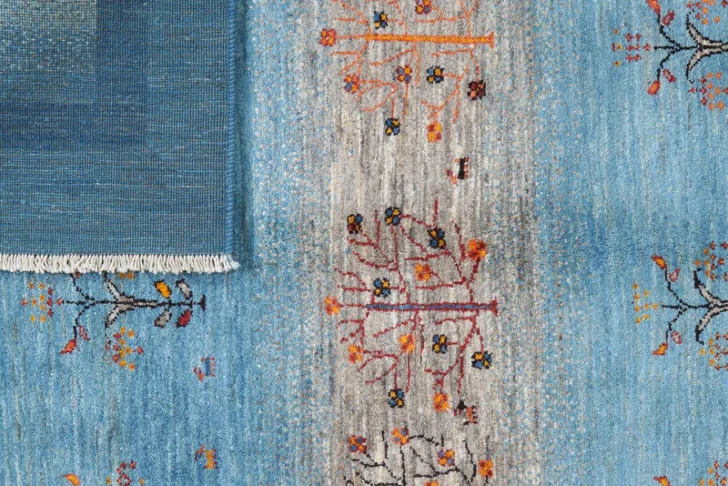 Rizbaf · Handgeknüpft – Blau, 207x156 cm