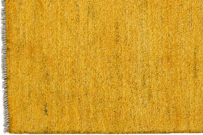 Gabbeh · Handgeknüpft – Gelb, 119x81 cm