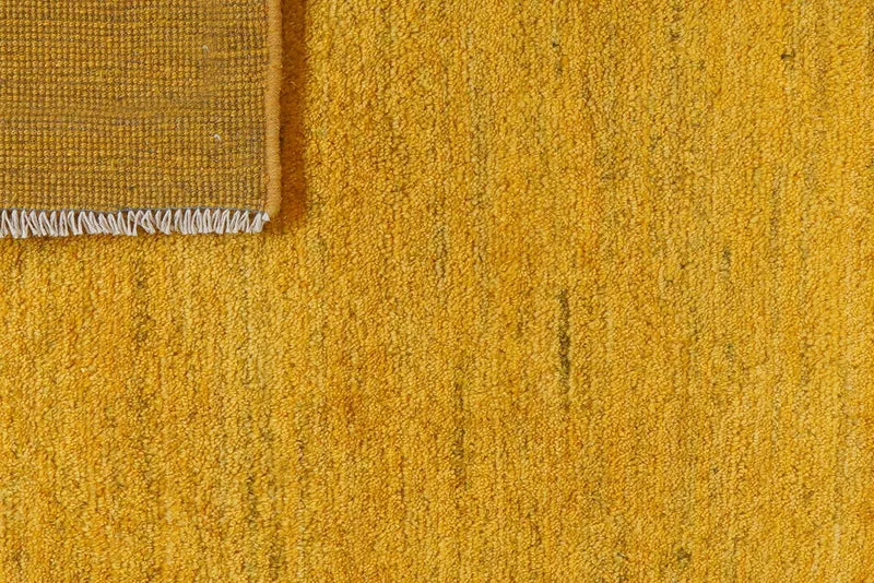 Gabbeh · Handgeknüpft – Gelb, 119x81 cm