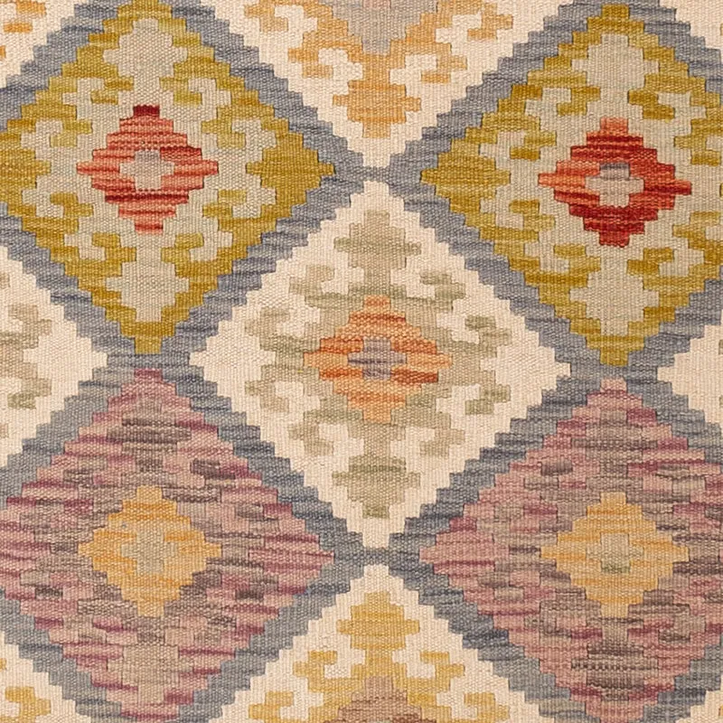 Kelim Maimene Teppich 145x200cm - bunt