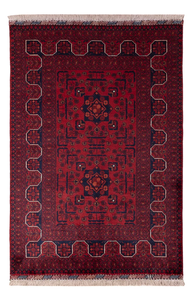 Khal Mohammadi Teppich 100x147cm - Orientteppich - rot