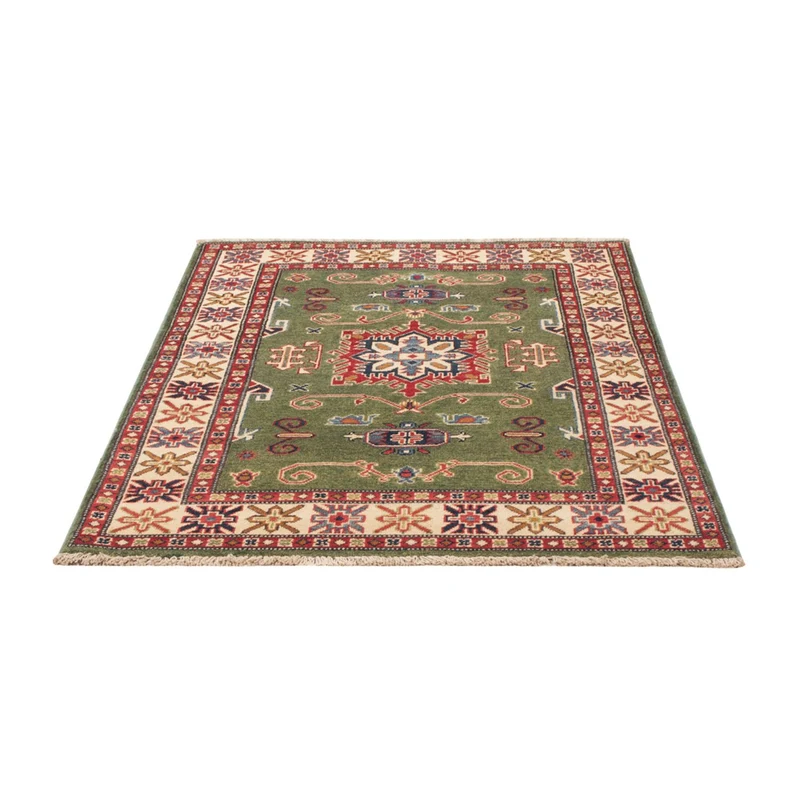 Kazak Teppich 101x150cm - Orientteppich - grün